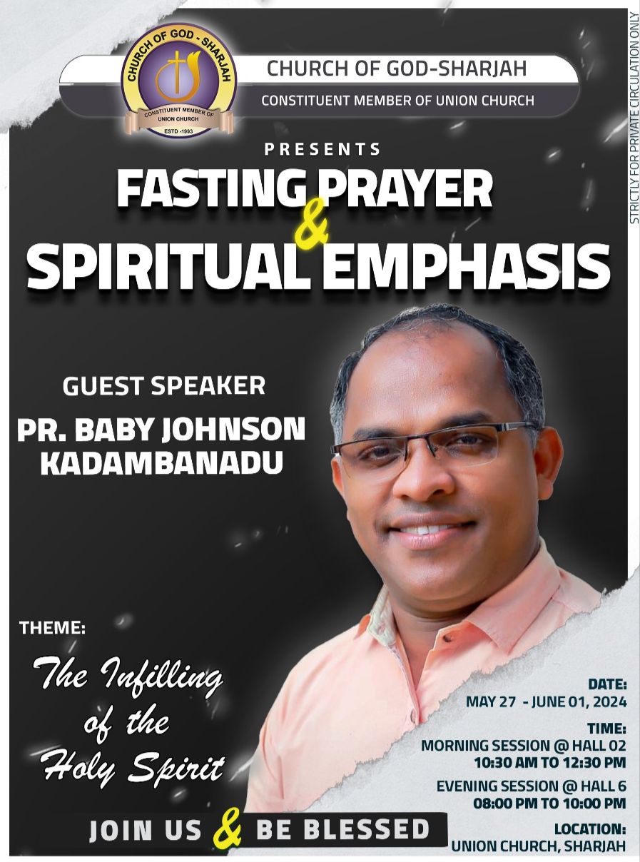 Fasting Prayer & Spiritual Emphasis
